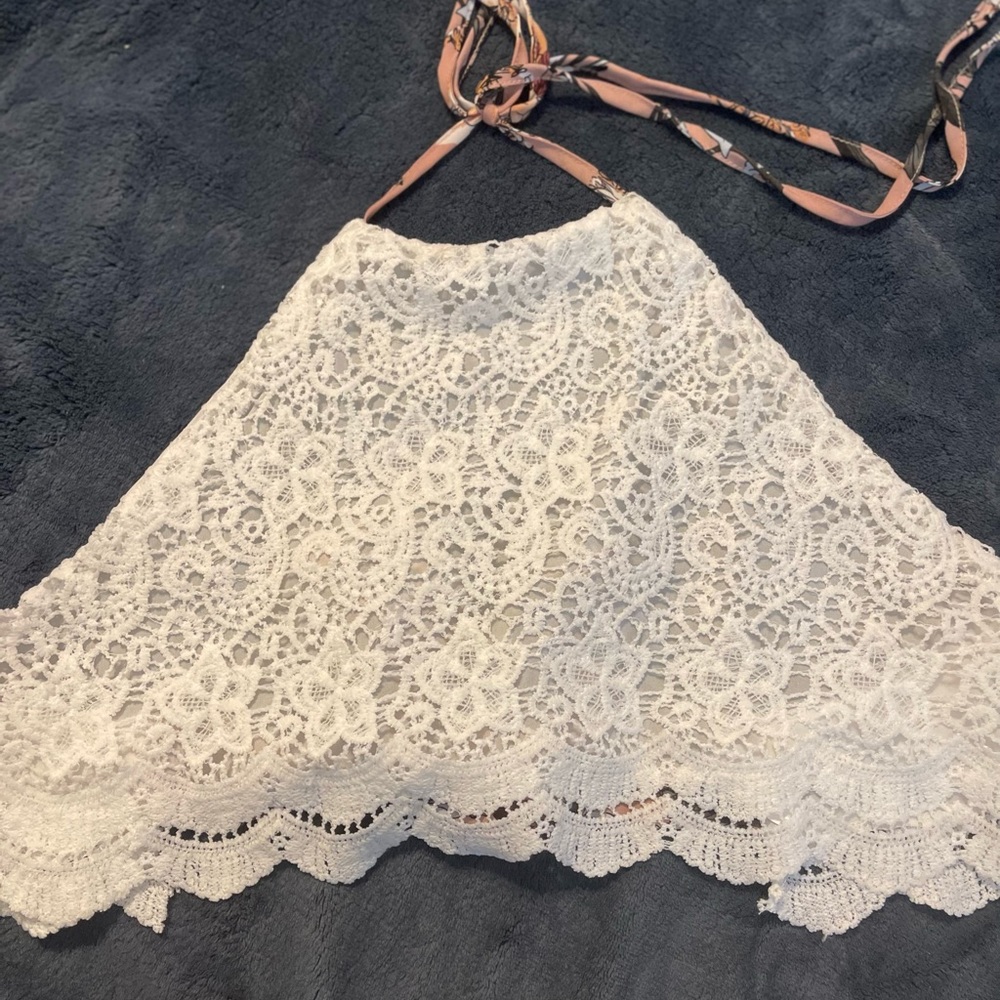 SHEIN knitted halter top